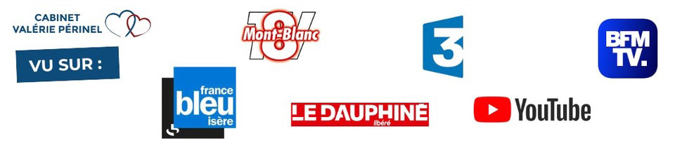 Le Cabinet Périnel vu sur France Bleu Isère, TV Mont-Blanc, Le Dauphiné Libéré, France 3, Youtube, BFM TV