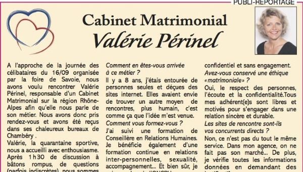 Valérie Périnel partenaire de la Foire de Savoie