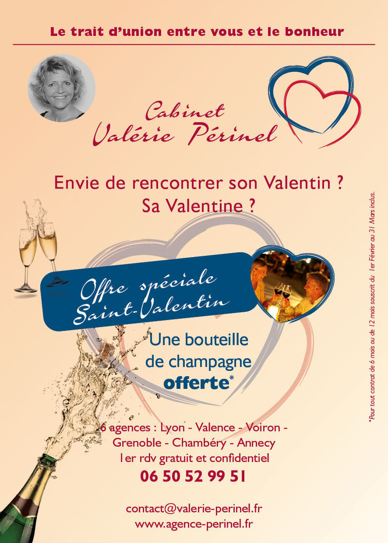 Envie de rencontrer votre Valentin, votre Valentine ?