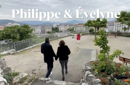 L' Amour éclos entre Evelyne et Philippe