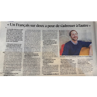 Un Français sur deux a peur de s'adresser à l'autre !