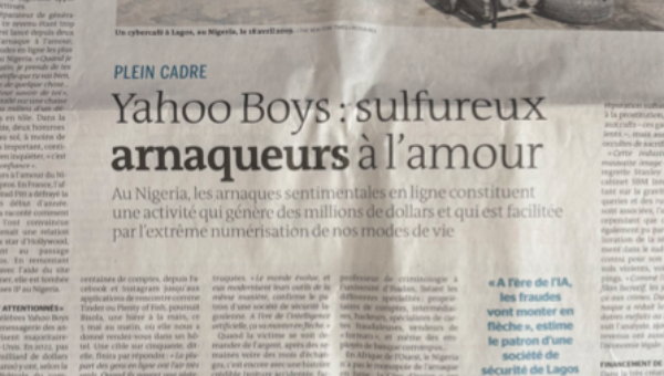 Yahoo Boys : sulfureux arnaqueurs à l'amour