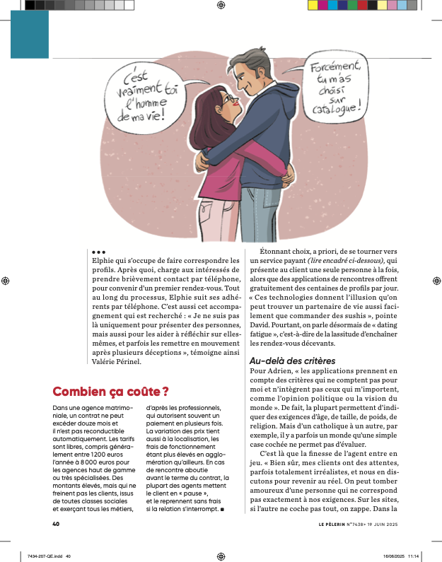 Le retour en force des agences matrimoniales à l'ère du swipe